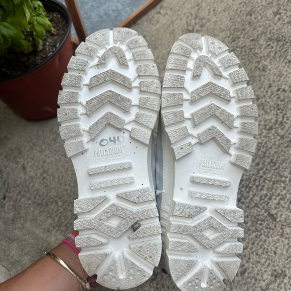 Palladium platform white & red sneakers ⚡️ - Picture 5 of 6